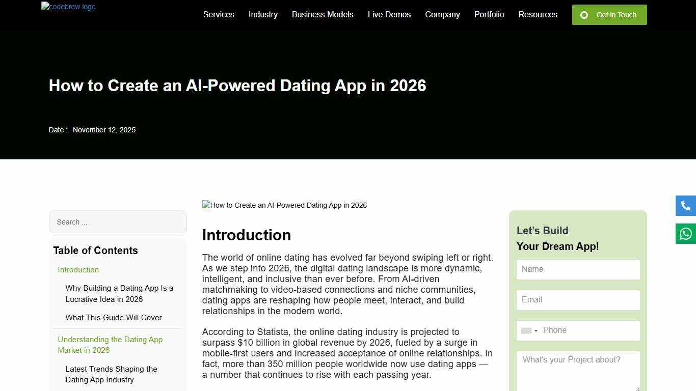 How to Create a Dating App: A Complete Guide 2026